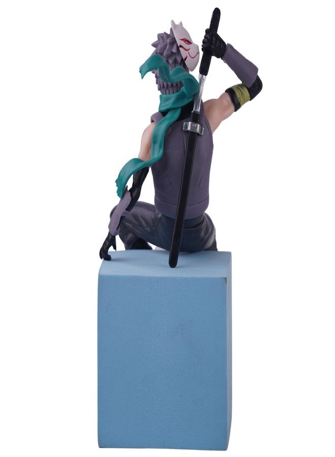 Offo مجسم أوفو كاكاشي هاتاكي في وضعية الجلوس [17 سم]، قطعة مميزة من ناروتو شيبودن لهواة الجمع | مثالي لتزيين لوحة القيادة في السيارة، أو مكتب العمل، أو المنزل | هدية رائعة للمراهقين، ومحبي الأزياء التنكرية، وهواة الجمع، ومحبي ناروتو - Image 3